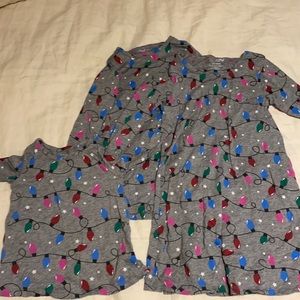 Matching sister light dresses